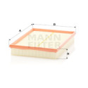 Filtro de aire MANN-FILTER C 30 125/1