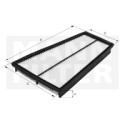 Filtro de aire MANN-FILTER C3032/3