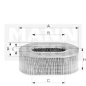 Filtro de aire MANN-FILTER C 3534