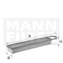 Filtro de aire MANN-FILTER C5082/1