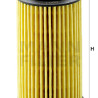 Filtro de aceite MANN-FILTER HU 6001