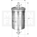Filtro combustible MANN-FILTER WK612/1