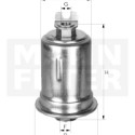 Filtro combustible MANN-FILTER WK614/26