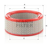 Filtro de aire MANN-FILTER C 2146