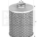 Filtro combustible MANN-FILTER P 944