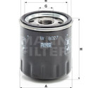 Filtro de aceite MANN-FILTER W 8027