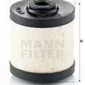 Filtro combustible MANN-FILTER BFU 715