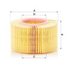 Filtro de aire MANN-FILTER C 1552