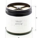 Filtro de aire MANN-FILTER CP 27 150