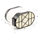 Filtro de aire MANN-FILTER CP 33 540