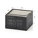 Filtro combustible MANN-FILTER PU 85