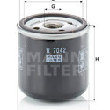 Filtro de aceite MANN-FILTER W 7042