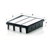 Filtro de aire MANN-FILTER C 24 023