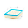 Filtro de aire MANN-FILTER C 30 125