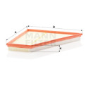 Filtro de aire MANN-FILTER C 32 125