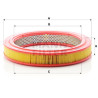 Filtro de aire MANN-FILTER C 3260