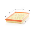 Filtro de aire MANN-FILTER C 34 104