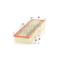 Filtro de aire MANN-FILTER C 60 345