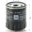 Filtro de aceite MANN-FILTER W 712/42