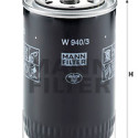 Filtro de aceite MANN-FILTER W 940/3