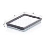 Filtro de aire MANN-FILTER C 27 025