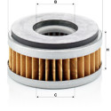 Filtro de aire MANN-FILTER C 74
