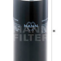 Filtro de aceite MANN-FILTER WD 962/8