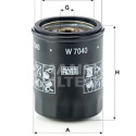 Filtro de aceite MANN-FILTER W 7040