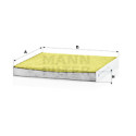 Filtro, aire habitáculo Frecious Plus