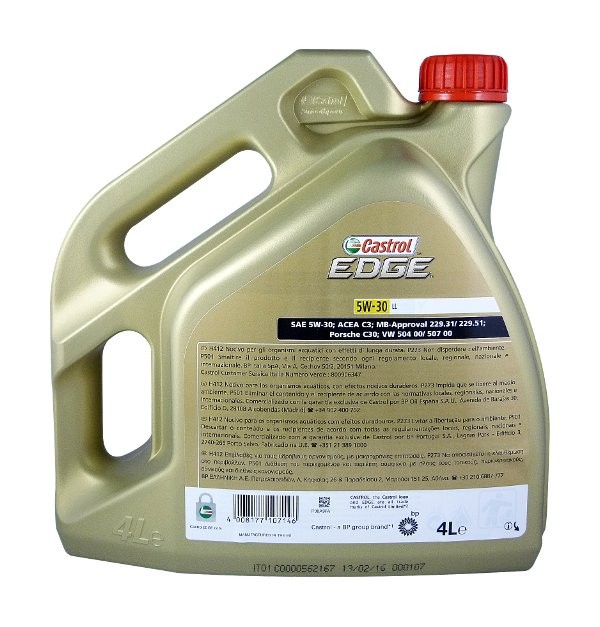 Castrol Edge 5W30 Titanium FST LL 4L