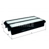 Filtro de aire MAHLE ORIGINAL LX 1999