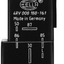 Unidad de control, tiempo de incandescencia HELLA 4RV 008 188-161
