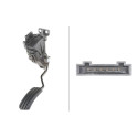 Sensor, posición pedal