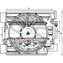 Ventilador, condensador del aire acondicionado BEHR HELLA SERVICE