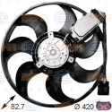 Ventilador, refrigeración del motor BEHR HELLA SERVICE