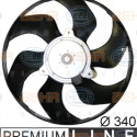 Ventilador, refrigeración del motor BEHR HELLA SERVICE
