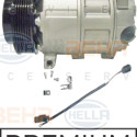 Compresor, aire acondicionado BEHR HELLA SERVICE