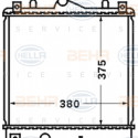 Radiador, refrigeración del motor BEHR HELLA SERVICE