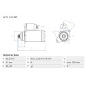 Motor de arranque BOSCH 0 986 018 940