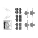 Kit de accesorios, pastillas de frenos