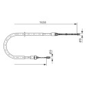 Cable de accionamiento, freno de estacionamiento BOSCH 1 987 477 586