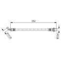 Tubo flexible de frenos BOSCH 1 987 481 662