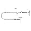 Cable de accionamiento, freno de estacionamiento