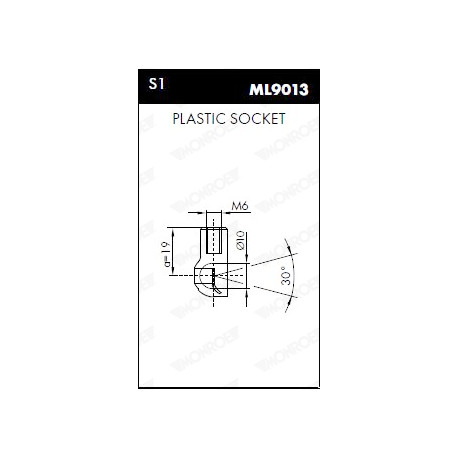Muelle neumático, maletero/compartimento de carga MONROE ML5767. Precio:  17,07€. 