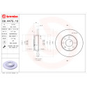 Juego de discos de freno BREMBO 08.4475.10