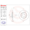 Juego de discos de freno COATED DISC LINE