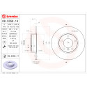 Juego de Discos de freno COATED DISC LINE