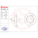 Juego de discos de freno BREMBO 08.5691.10