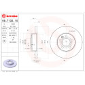 Juego de discos de freno BREMBO 08.7132.10