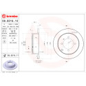 Juego de discos de freno COATED DISC LINE